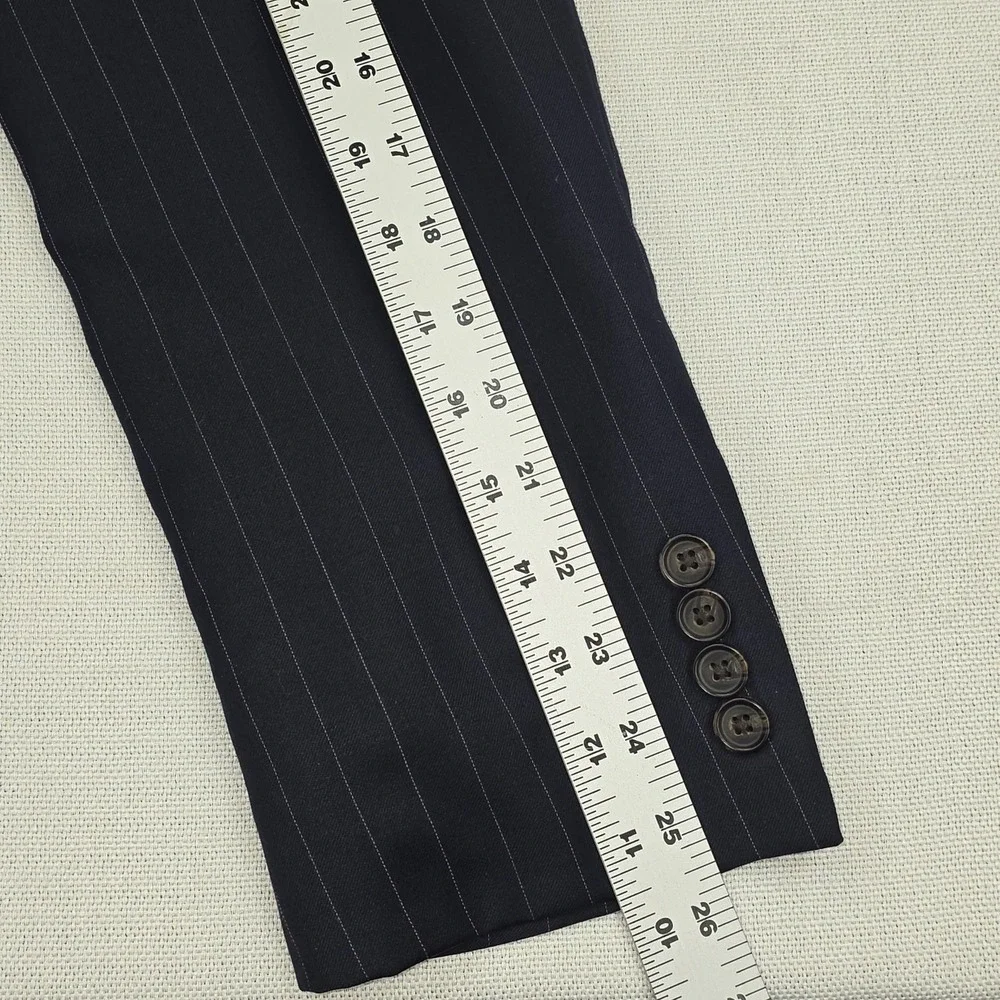 Lauren Ralph Lauren Slim Fit Blazer Mens 42R Wool Pinstripe Suit‎ Jacket Coat